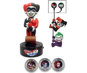 Harley Quinn Limited Ed Gift Set Body Knocker Scalers Earbuds Hubsnap NECA Gd05