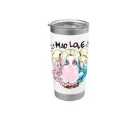 Harley Quinn Mad Love Bicchiere termico in acciaio inox doppia parete