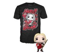 Harley Quinn Suicide Squad Diamond Glitter Special + T-Shirt M POP & Tee Figure