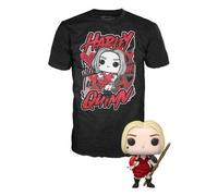 Harley Quinn Suicide Squad Diamond Glitter Special + T-Shirt S POP & Tee Figure
