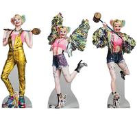 Harley Quinn Uccelli Di Preda Ufficiale Cartone Ritaglio Set 3 - Margot Robbie