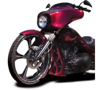 Harley Touring Bagger Strada King Glide CVO Flhx Custom Mento Spoiler Veleno