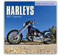 Harleys - Harley Davidson 2027 - 16-Monatskalender: Original The Gifted Stationery Co. Ltd [Mehrsprachig] [Kalender]