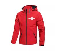 HARLSO Felpa con Cappuccio e Zip da Uomo alla Moda per Doctor Who, a Maniche Lunghe, con Coulisse, Antivento, Primaverile e Autunnale, con Tasca,C-l