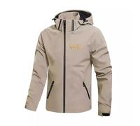 HARLSO Felpa con Cappuccio Sportiva da Uomo con Cerniera per Doctor Who, Felpa Casual alla Moda, Manica Lunga, Coulisse, Capospalla Antivento per Allenamento,E-l