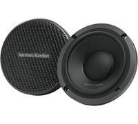 Harman Kardon FLOW 300S 3 in / 8,9 cm Altoparlanti Midrange per Auto | 60 W RMS / 180 W picco, 91 dB, 4 Ohm, 200 Hz-10 kHz - cono DCC in alluminio, Plus One, coppia con griglie e accessori