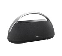 Harman Kardon Go + Play 3, Altoparlante Bluetooth Wireless Portatile, con Suono Stereo, Design Elegante, Doppio Microfono Integrato, Porta di Ricarica USB, Autonomia fino a 8 ore, Nero