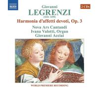 7104020 Audio Cd Giovanni Legrenzi - Harmonia D'Affetti Devoti, Op. 3 (2 Cd)