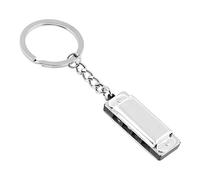 Harmonica 8 Tone 4 Holes Keychain for Key for Chain for Rings for Kids Toy Keyring
