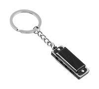 Harmonica 8 Tone 4 Holes Keychain for Key for Chain for Rings for Kids Toy Keyring