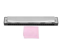 Harmonica D Key - organo orale a 24 fori con panno in scatola, in bronzo fosforico, reattivo e trasparente, piastra in ottone per una migliore qualità del suono, adatto per tutti