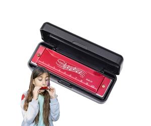 Harmonica - Metal ABS | Mouth Organ Harp Musical Instrument | Kid Harmonica For Children Adults Early Learning Practice And Fun Use