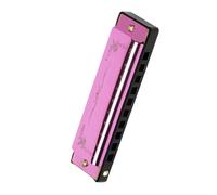Harmonica Pour Étudiants Armonica a bocca 10 fori tasto C Blues Armonica a bocca Principianti Regali Strumenti musicali Accessori(Purple)