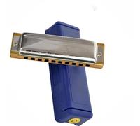 Harmonica Pour Étudiants Armonica a bocca a 10 fori Bules Arpa diatonica corpo in legno La tonalità del timbro è morbida e dolce(D)