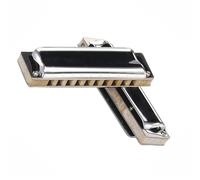 Harmonica Pour Étudiants Armonica diatonica 10 fori 20 note Blues Harp qualità professionale suono completo(Key of Low Eb)