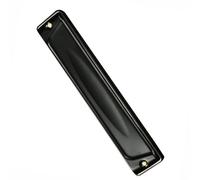 Harmonica Pour Étudiants Armonica Polifonica A 24 Fori In Acciaio Inossidabile Nero Adatta Per Strumento Armonica Professionale Per Adulti(#C tune (bD tune))