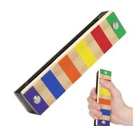 Harmonica pour - Giocattolo musicale in legno a doppia di 16 fori | Strumento musicale per bambini e ragazze a partire da 3 anni, regalo di compleanno, festa, educazione libero