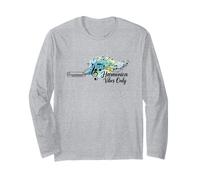 Harmonica Vibes Only Music Festival Blues Art Maglia a Manica