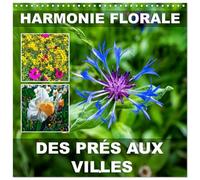 Harmonie Florale Des Prés aux Villes (Calendrier mural carré 2026 30 x 60 cm (ouvert)) Calendrier double avec une page pour vos prises de notes