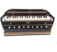 Harmonium 9 Stopper, Chudidaar Bellow 42 tasti 2 Reed Bass Accoppiatore maschio Accoppiatore Harmonium con copertura/Armonio indiano/Armonio professionale/Armonio fatto a mano/Strumenti musicali