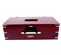 Harmonium BINA n. 23B Dx. 3 1/2 ottave portatile Cherry,2024 Edition,Piccolo, Portatile, Compatto, Safri, Natural Color, Kirtan, Tastiera Indiana
