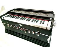Harmonium indiano MAHARAJA n. 5200n - 9 stop - Sangeeta - 3½ ottava - con accoppiatore, fornito con libro e borsa - accordato su A440 - colore mogano