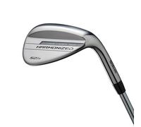 Wilson, HARMONIZED 52 LH WEDGE STEEL Unisex adulto, Argento/Nero, Nessuna dimensione