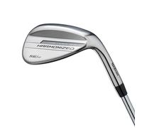 Wilson, HARMONIZED 56 LH WEDGE STEEL Unisex adulto, Argento/Nero, Nessuna dimensione