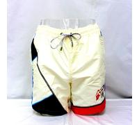 Harmont & Blaine Boxer Mare Bianco Latte fascia trasversale Blu Rossa tg. S