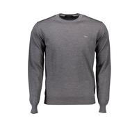 Harmont & Blaine Brown Wool Men Sweater - XL