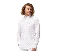 Harmont & Blaine Camicia Manica Lunga Bassotti all-Over CRM001S08799M Blu