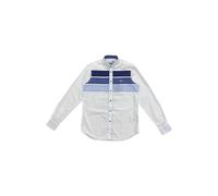 Harmont&Blaine Camicia Uomo Fasce Degradee CRN540006912M 8055168831029 - Bianco S