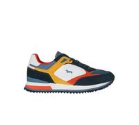 Harmont&blaine Efm251.050.6580 Sneakers Con Lacci In Pelle Uomo BLU/AVIO 41