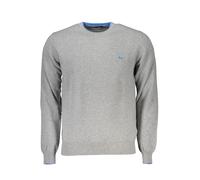 Harmont & Blaine Gray Fabric Sweater - L