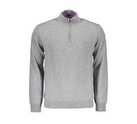 Harmont & Blaine Grigio Wool Men Sweater - XXL