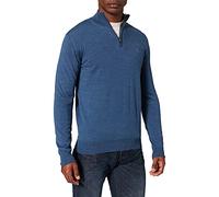 Harmont&Blaine Half Zip + Bottoni Basic in Lana Merino