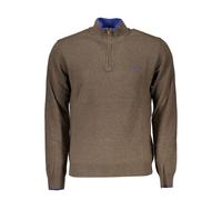 Harmont & Blaine Half-Zip Contrast Detail Sweater - XXL