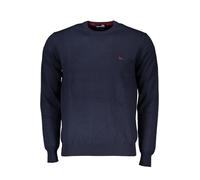Harmont & Blaine Maglione Uomo Blu Ricamato Girocollo, Blu