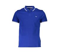 Harmont & Blaine - Polo a maniche corte e contrasto elegante - - Tops - Uomo - Blu - S