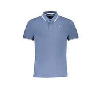 Harmont & Blaine Blue Cotton Polo Uomo Camicia S, Blu