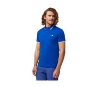 Harmont & Blaine Polo Manica Corta con Contrasti LNL010021148 Blu