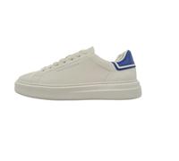 Harmont & Blaine Scarpe Leggerissime in Pelle Bianca Morbida Modello EFM251.003.6430 Colore : Bianco -Azzurro Taglia : 41