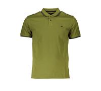 Harmont & Blaine Sharp Green Contrast Polo Shirt - L