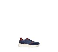 HARMONT&BLAINE Sneaker uomo blu in suede