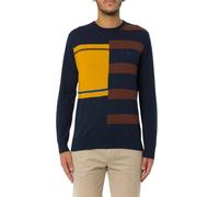 Harmont & Blaine Uomo Maglione A Girocollo HRP821030788 Cotone Blu Scuro XXL