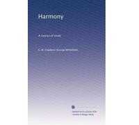 Harmony: A course of study