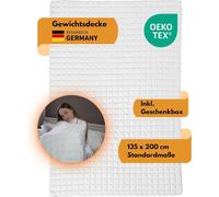 HARMONY® Coperta Pesa 135x200cm 9kg I Ipoallergenica E Lavabile I Pesante Anti-