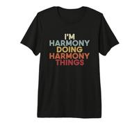 Harmony Name Harmony Personalized Name First Given Maglietta Premium