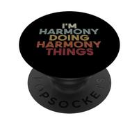 Harmony Name Harmony Personalized Name First Given PopSockets PopGrip Adesivo