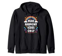 Harmony Vibes Only Cute Retro Girls Harmony Name Felpa con Cappuccio